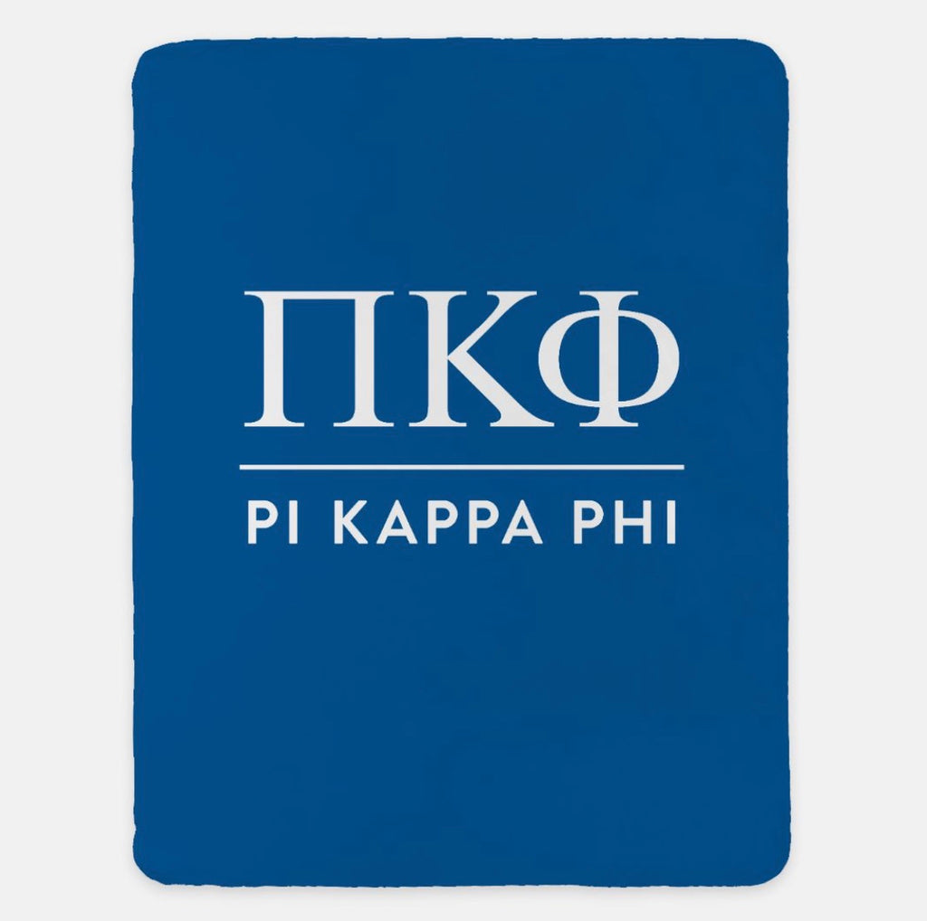 Pi Kappa Phi XL 60x80 Blanket | Official Fraternity Merch | Greek Gifts