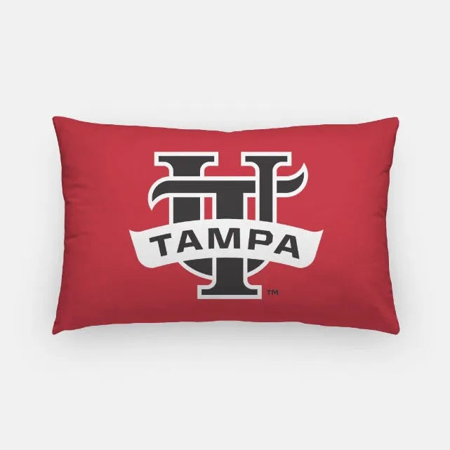 University of Tampa UTampa Banner Lumbar Pillow Cover | UTampa Merch | Festive Fit Home