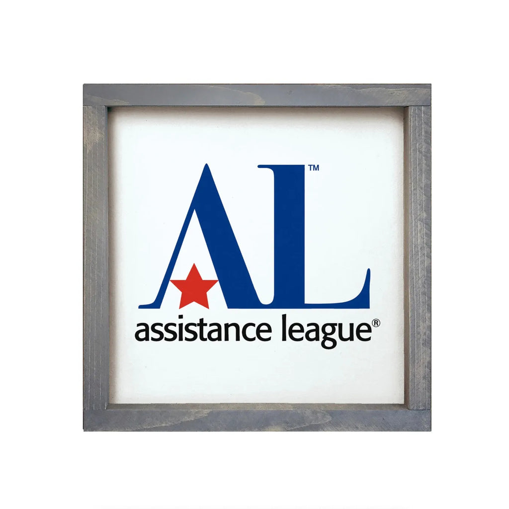 Assistance League 12x12 Traditional Wood Framed Sign | Gifts & Decor