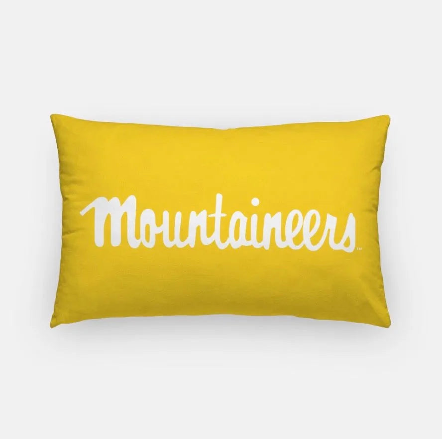 Appalachian State Mountaineers Lumbar Pillow Cover | Custom Dorm Decor