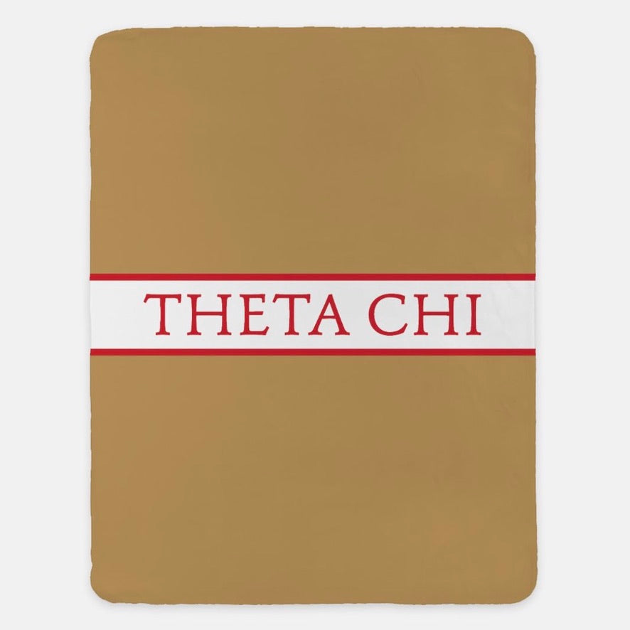 Theta Chi XL 60x80 Blanket - Traditional Center Band | Official Merch