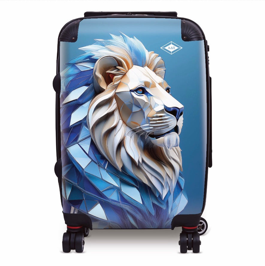 Alpha Delta Pi 20" Carry-on Suitcase Luggage - Crystal Alphie | ADPi Gifts