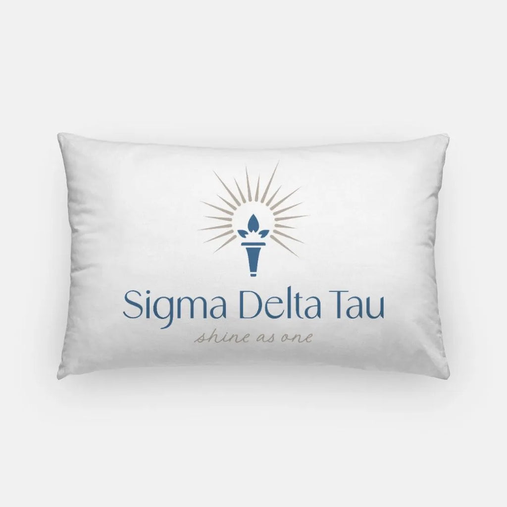 Sigma Delta Tau Traditional Lumbar Pillow Cover | Sig Delt Gift Shop