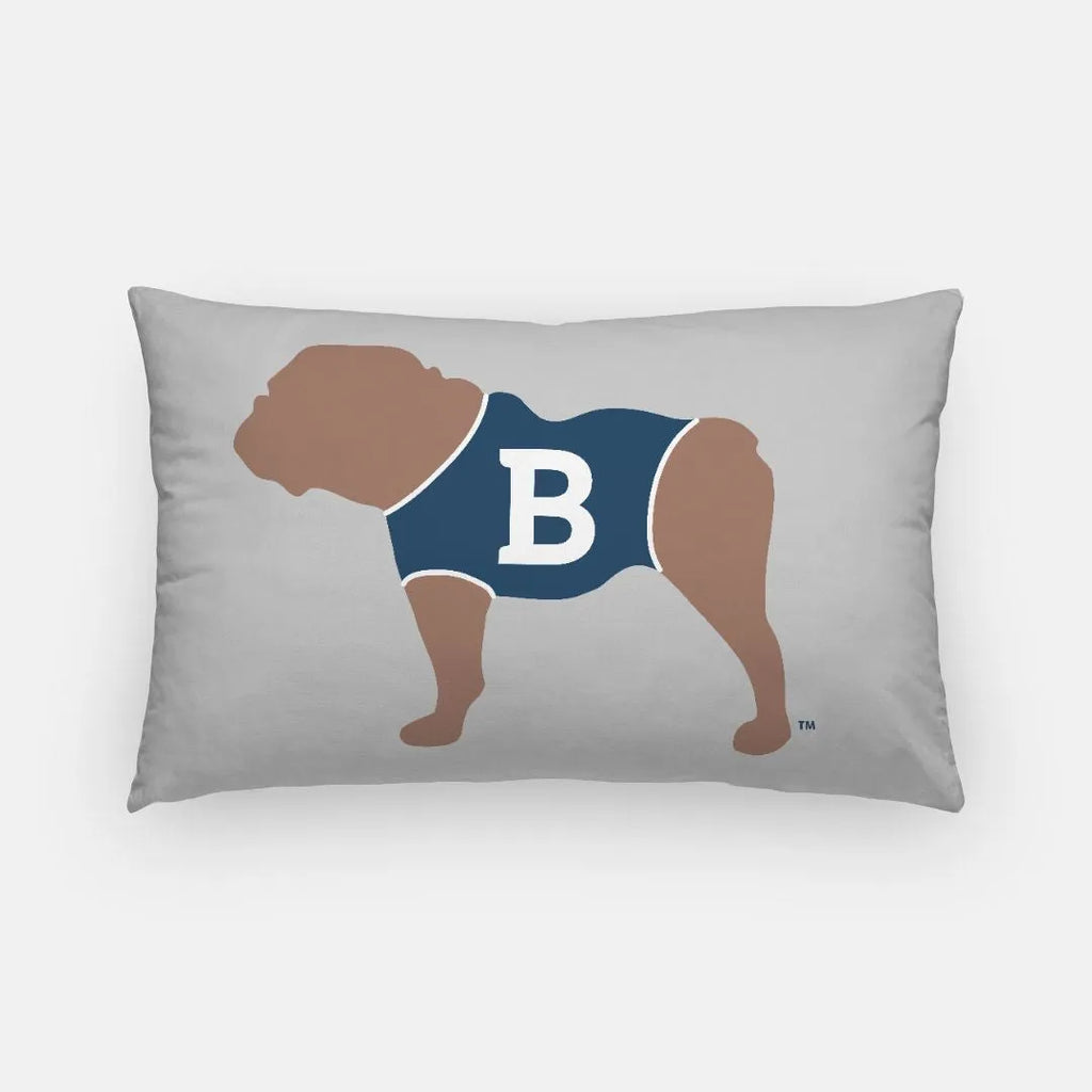 Belmont University Lumbar Pillow Cover Bulldog "B" | Gifts and Decor | official Merchandise | Festive Fit Home