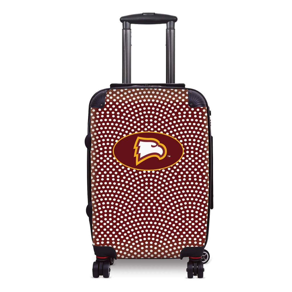 Winthrop University 20" Carry-On Suitcase Luggage - Dots