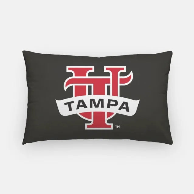 University of Tampa UTampa Banner Lumbar Pillow Cover | UTampa Merch | Festive Fit Home