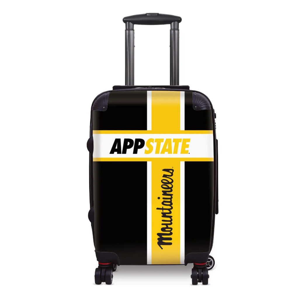 APP STATE 20" Carry-On Suitcase Luggage - Cross Stripes