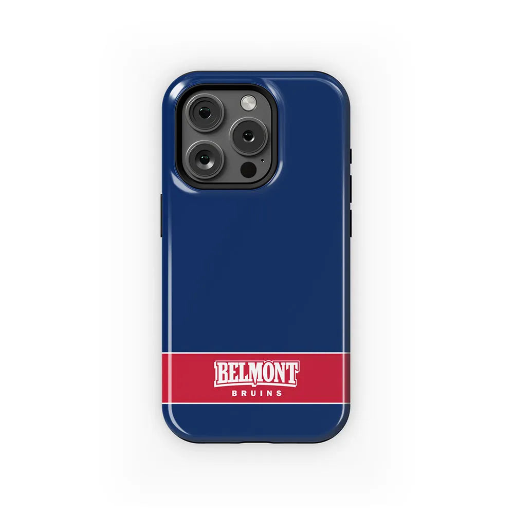 Belmont University iPhone 15, 14, 13 Phone Case - Blue/ Red | Gifts