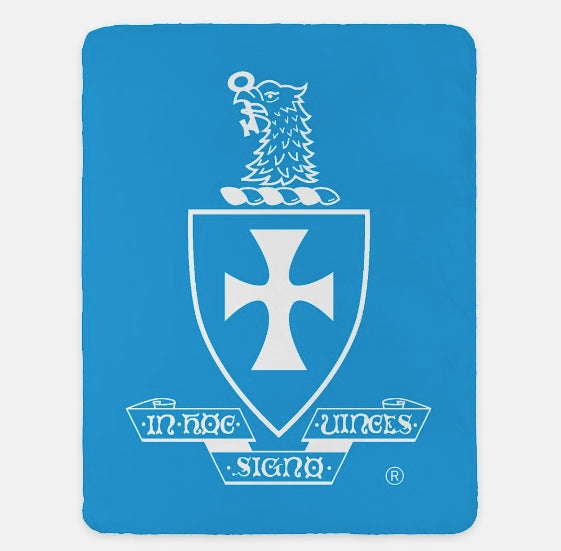 Sigma Chi XL 60x80 Blanket - Coat of Arms | Official Greek Gifts