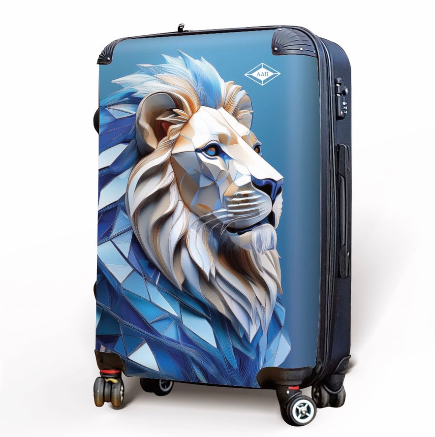 Alpha Delta Pi 20" Carry-on Suitcase Luggage - Crystal Alphie | ADPi Gifts