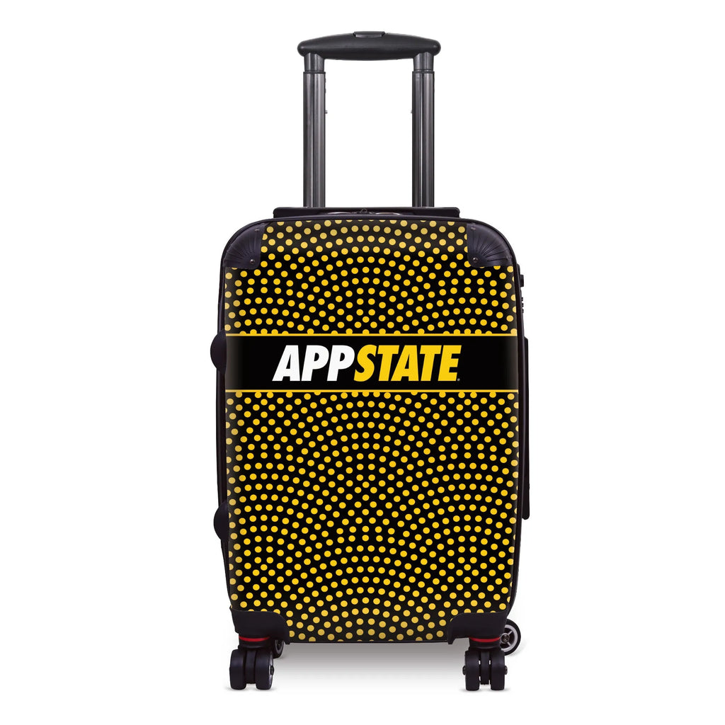 APP STATE 20" Carry-On Suitcase Luggage - Dots | Appalachian State