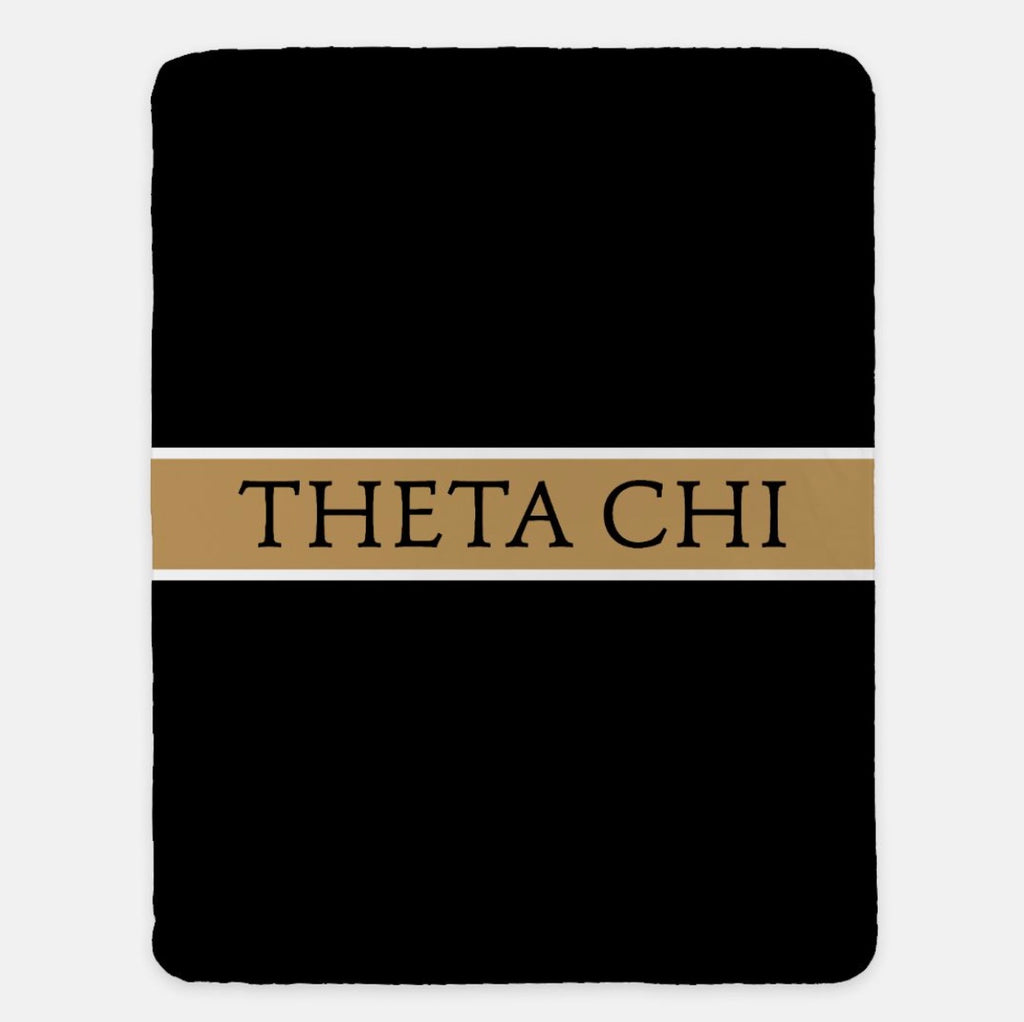 Theta Chi XL 60x80 Blanket - Traditional Center Band | Official Merch