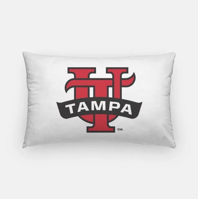 University of Tampa UTampa Banner Lumbar Pillow Cover | UTampa Merch | Festive Fit Home