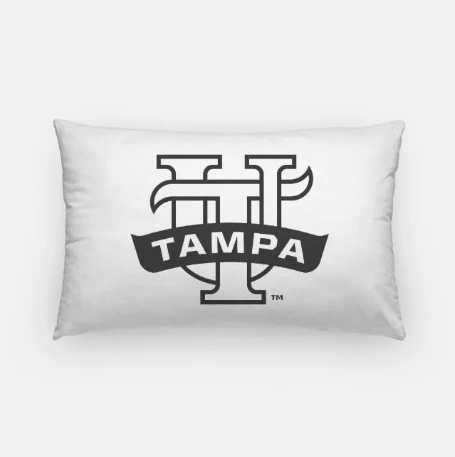 University of Tampa UTampa Banner Lumbar Pillow Cover | UTampa Merch | Festive Fit Home