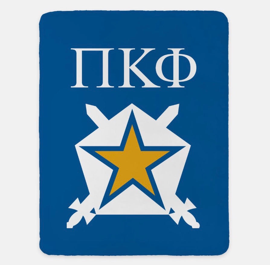 Pi Kappa Phi XL 60x80 Blanket - Shield | Official Greek Fraternity Merch