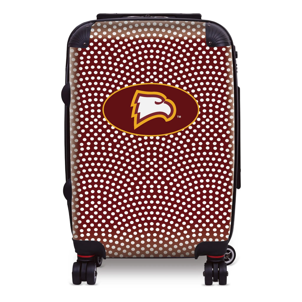 Winthrop University 20" Carry-On Suitcase Luggage - Dots