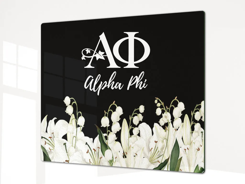 Alpha Phi Charcuterie Board Party Event Tray - Lily of the Valley
