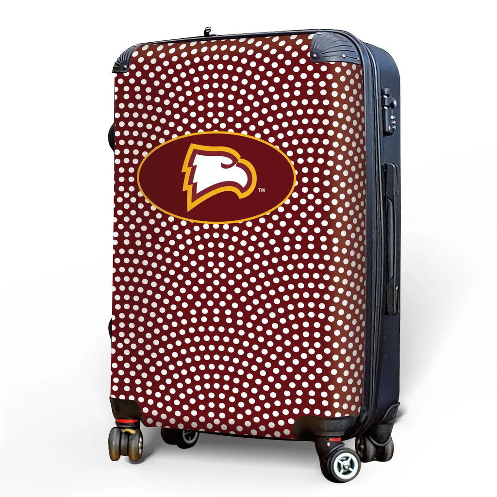 Winthrop University 20" Carry-On Suitcase Luggage - Dots