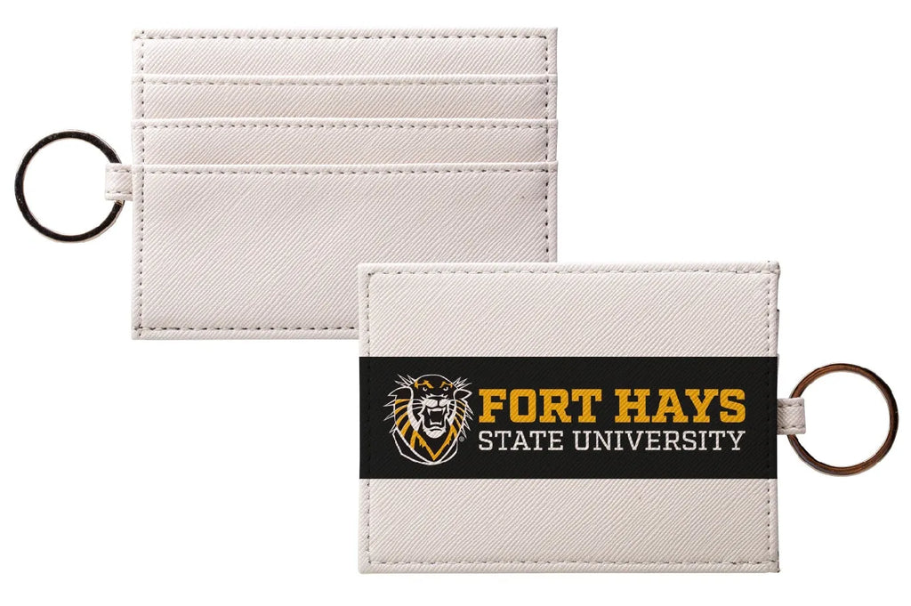 Fort Hays State University Keychain Cardholder - Modern Stripe | Gifts | Accessories