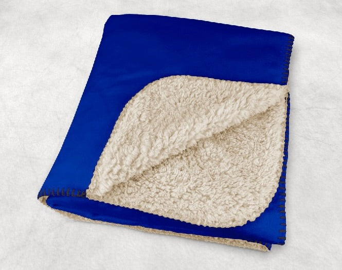 Georgia State Sherpa Blanket - Center Band 60"x80" | Gifts and Decor