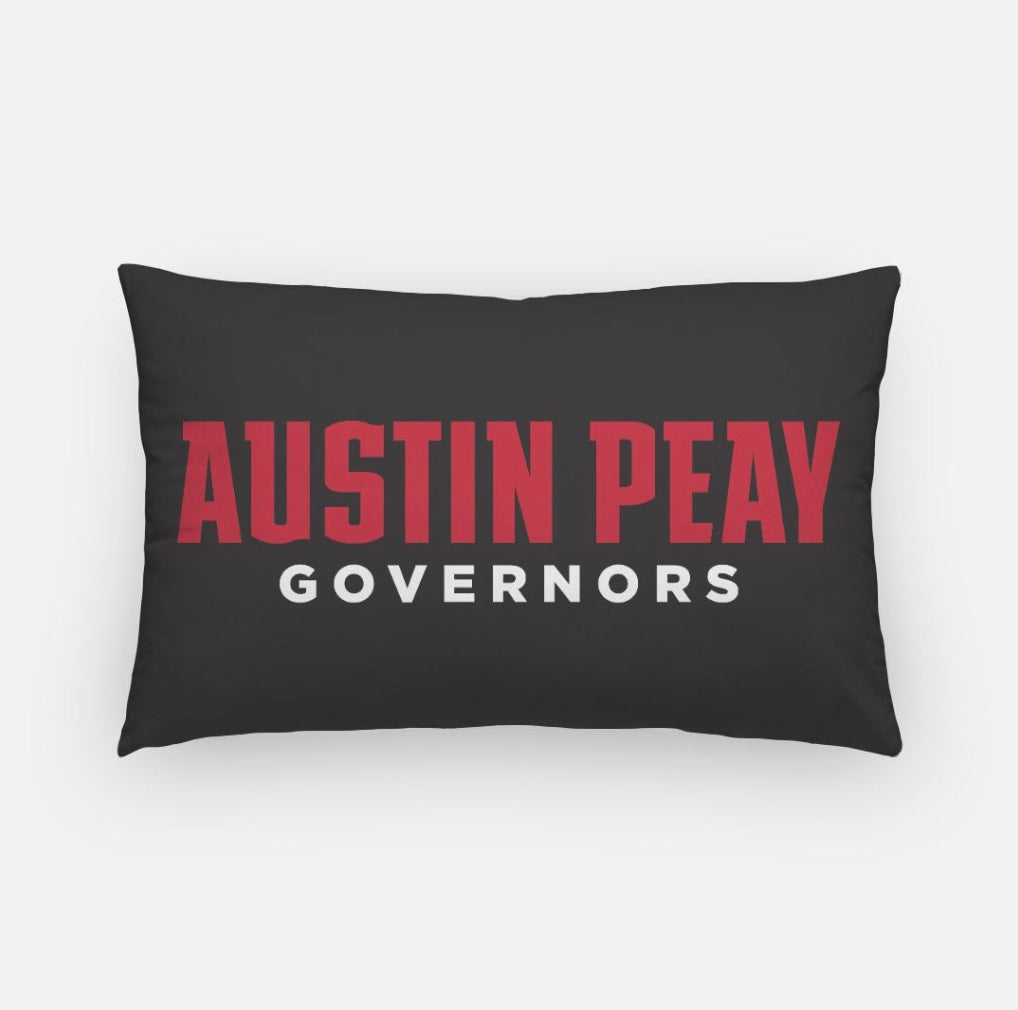 Austin Peay Governors Lumbar Pillow Cover | Official Gifts and Decor