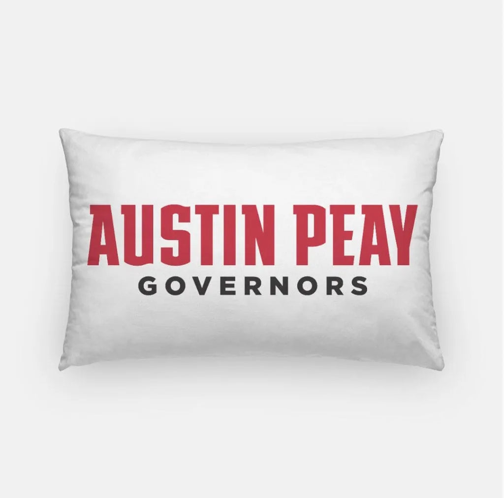 Austin Peay Governors Lumbar Pillow Cover | Official Gifts and Decor