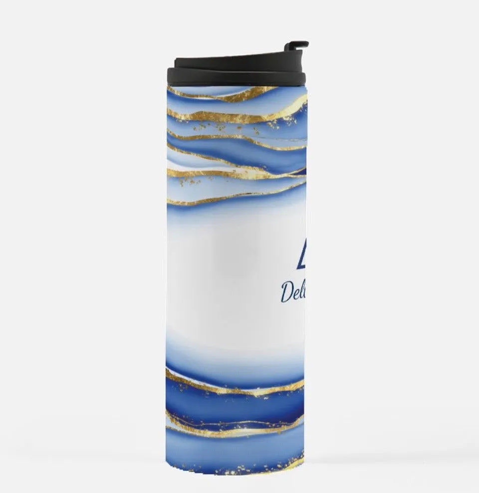 Delta Gamma Thermal Tumbler - Geode - 16 oz. | Gifts and Merchandise | Festive Fit Home