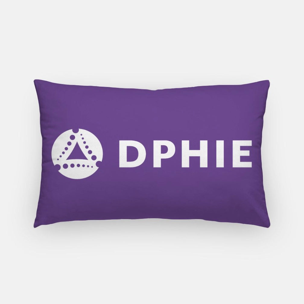 Delta Phi Epsilon Traditional Lumbar Pillow Cover | Official Gifts and Decor