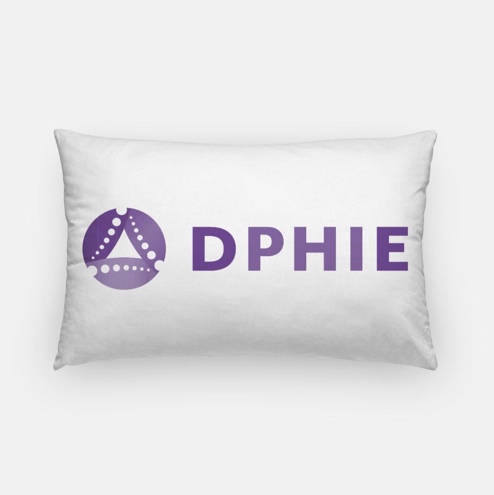 Delta Phi Epsilon Traditional Lumbar Pillow Cover | Official Gifts and Decor