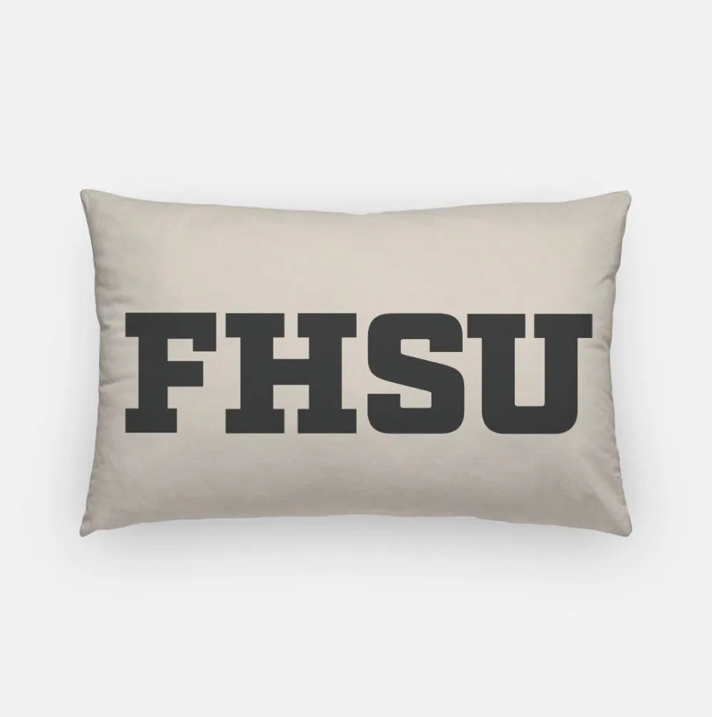 FHSU Lumbar Pillow Cover | Custom Gifts | Decor | Official Merchandise