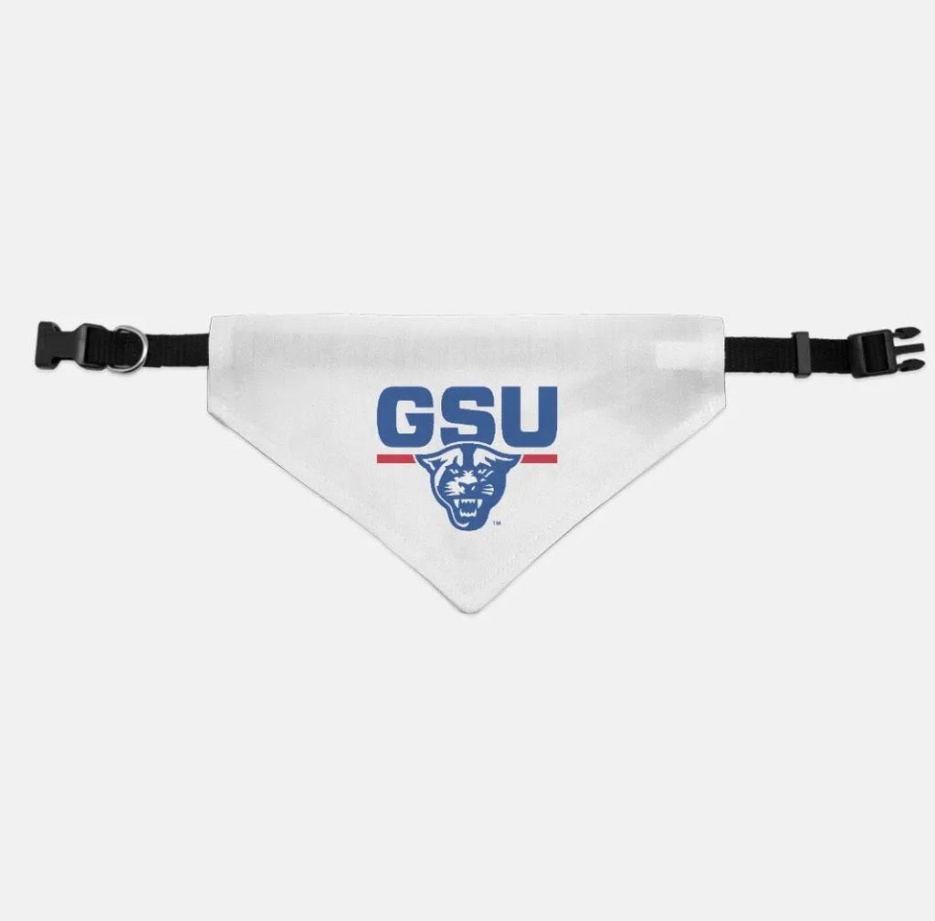 Georgia State University  GSU Pet Bandana - S/MD | Official Merchandise and Accessories | Festive Fit Home