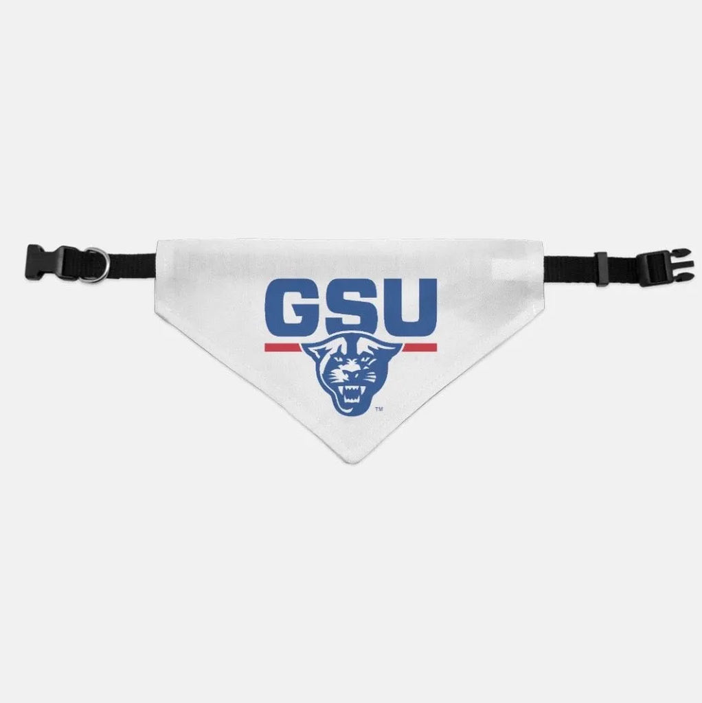 Georgia State University  GSU Pet Bandana - S/MD | Official Merchandise and Accessories | Festive Fit Home