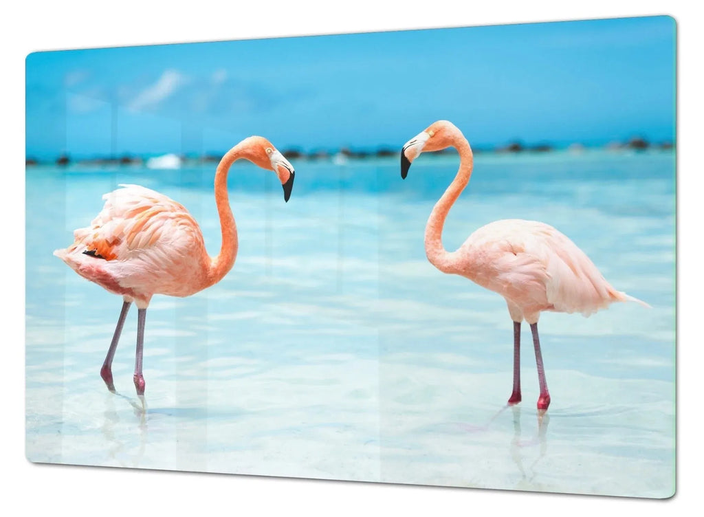 Stove Top Cover - Flamingos | Gas & Induction Cook Top Cover