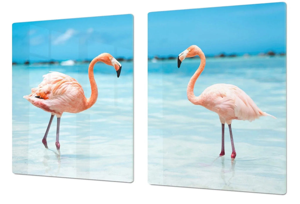 Stove Top Cover - Flamingos | Gas & Induction Cook Top Cover