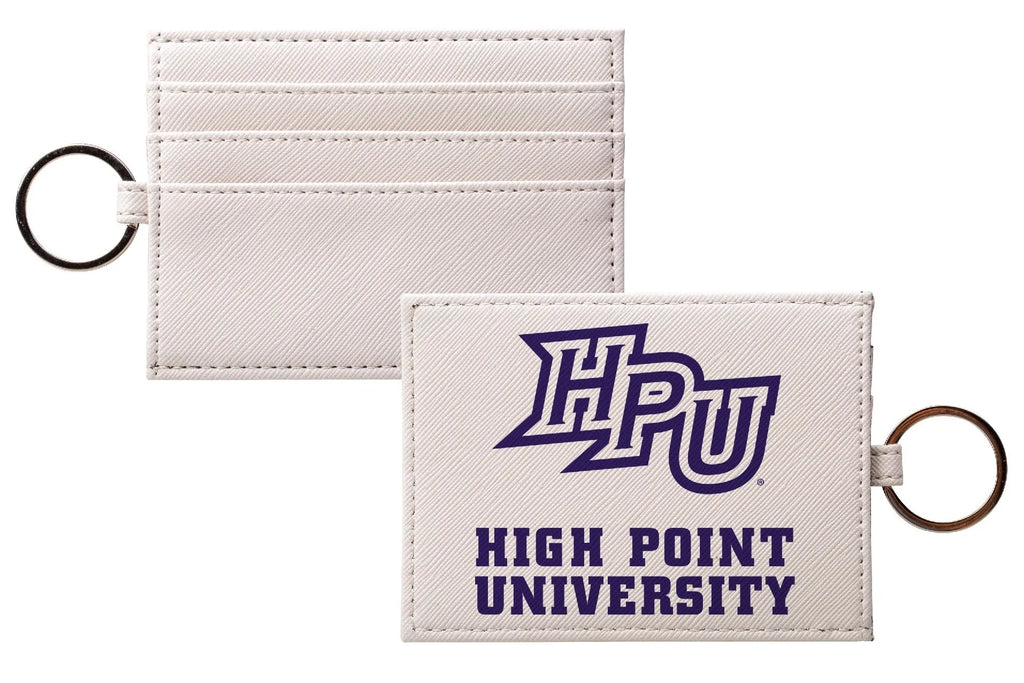 HPU Keychain Card Holder - Purple - Vegan Leather Safiano Finish | Festive Fit Home | Official Merchandise and Accessories