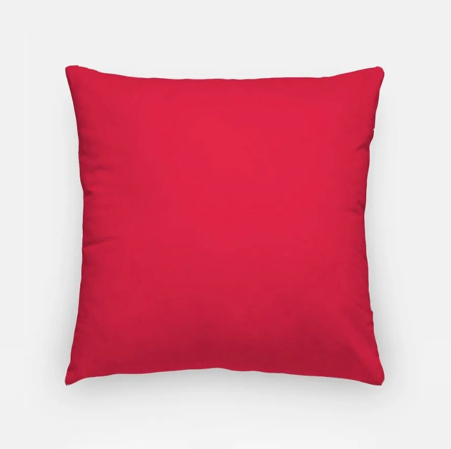 Chi Omega Traditional Pillow Cover 18" - Cardinal | Dorm Decor | Gifts | Festive Fit Home