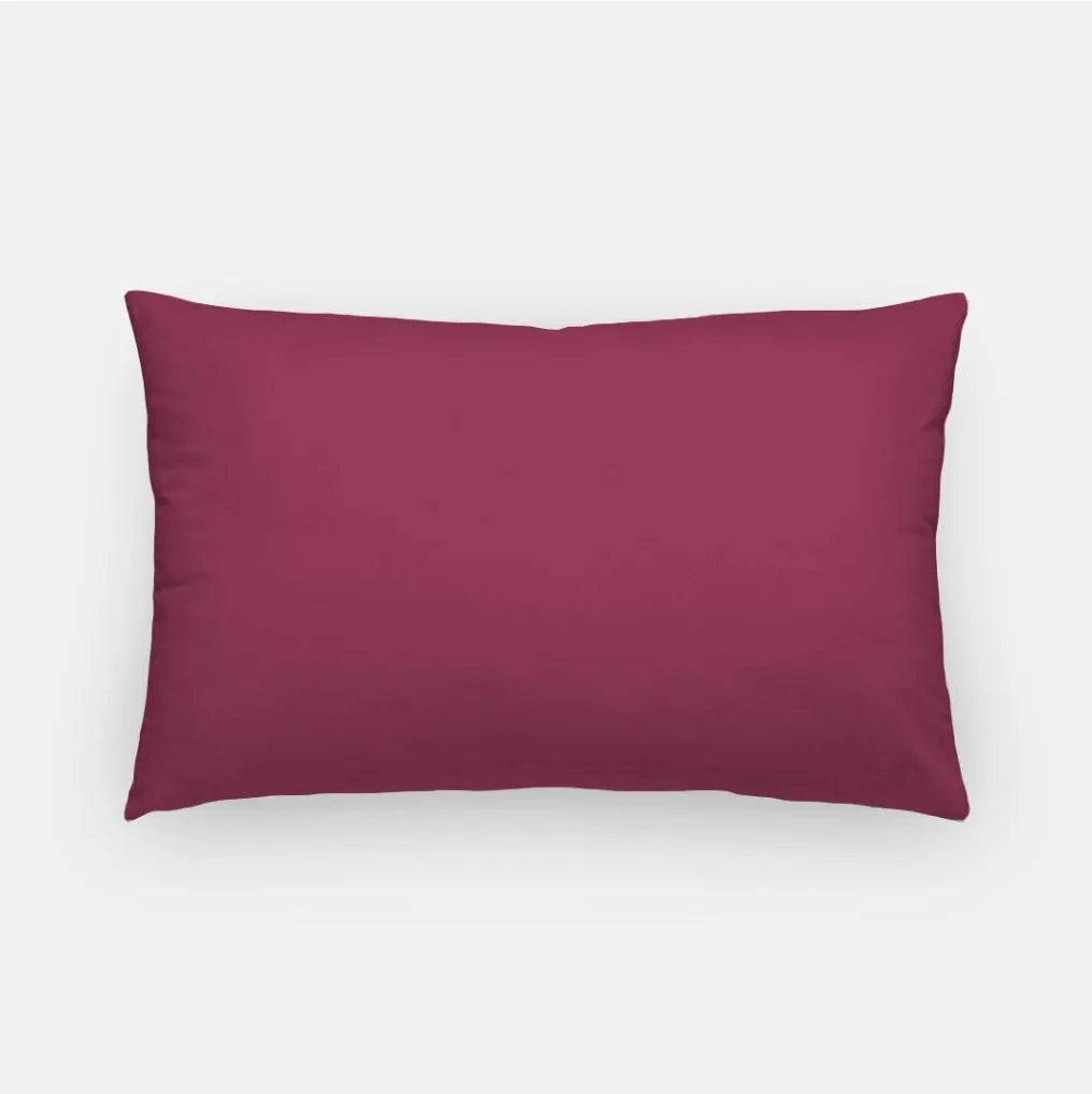 Pi Beta Phi Lumbar Pillow Cover - Wine Diamond | Official Merchandise