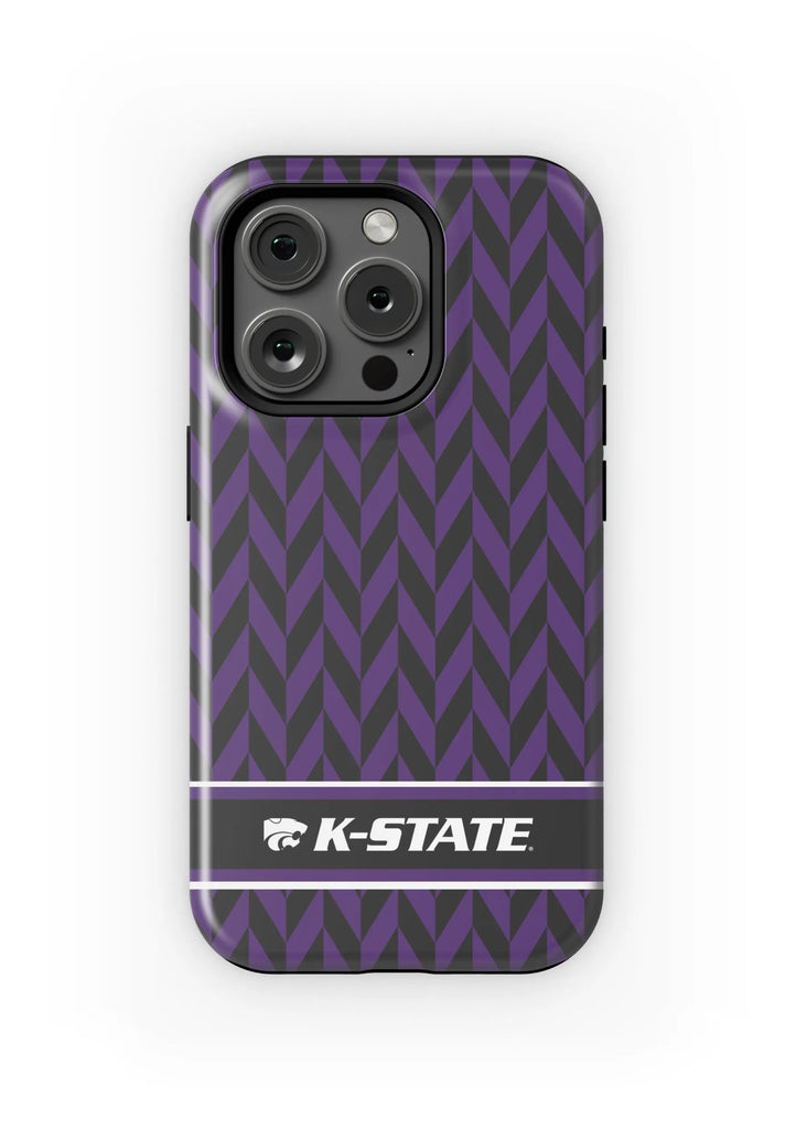 Kansas State University iPhone 15, 14, 13 Phone Case - Zig Zag | K-STATE Gifts
