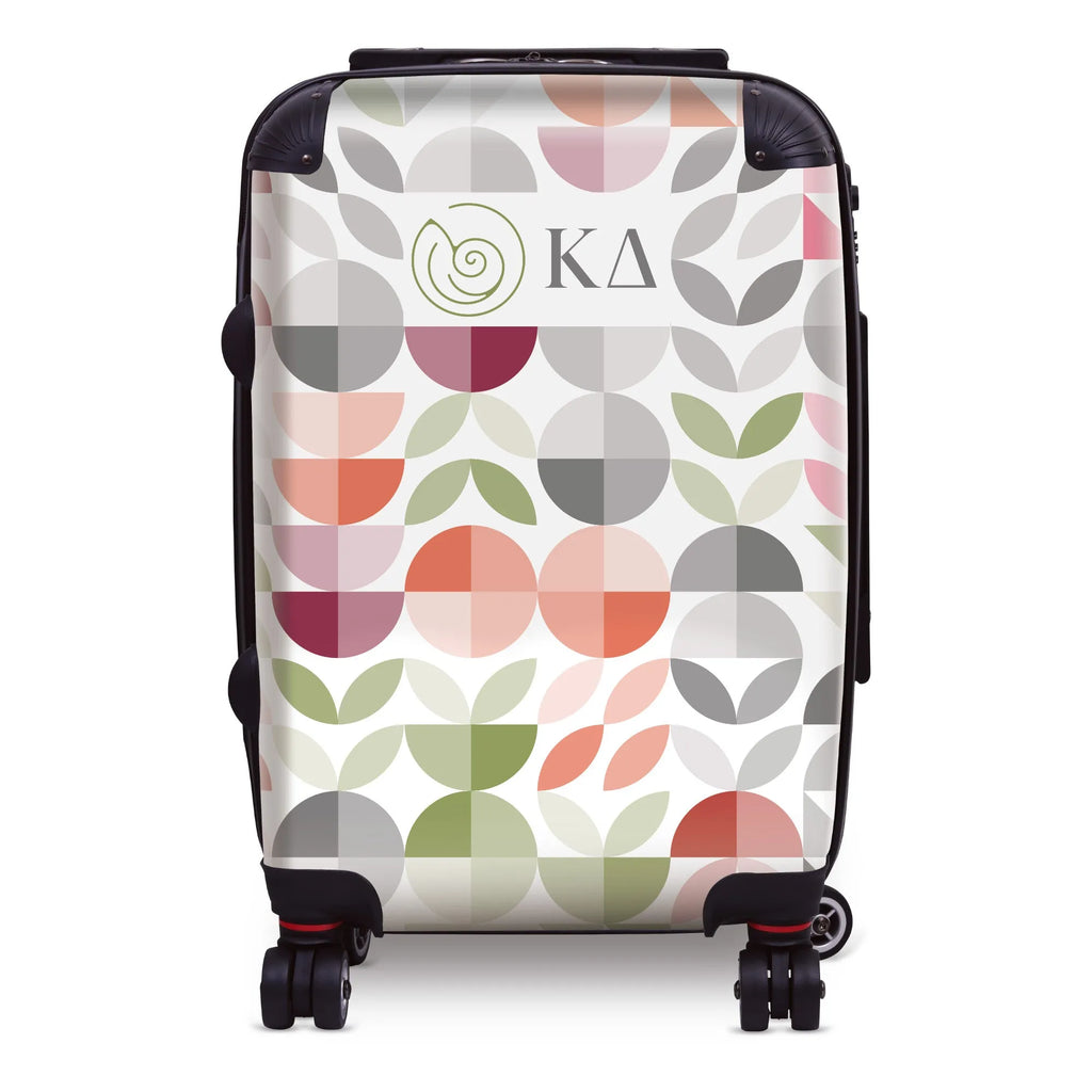 Kappa Delta 20" Carry-on Suitcase Luggage - Geo Petals | Travel Bag