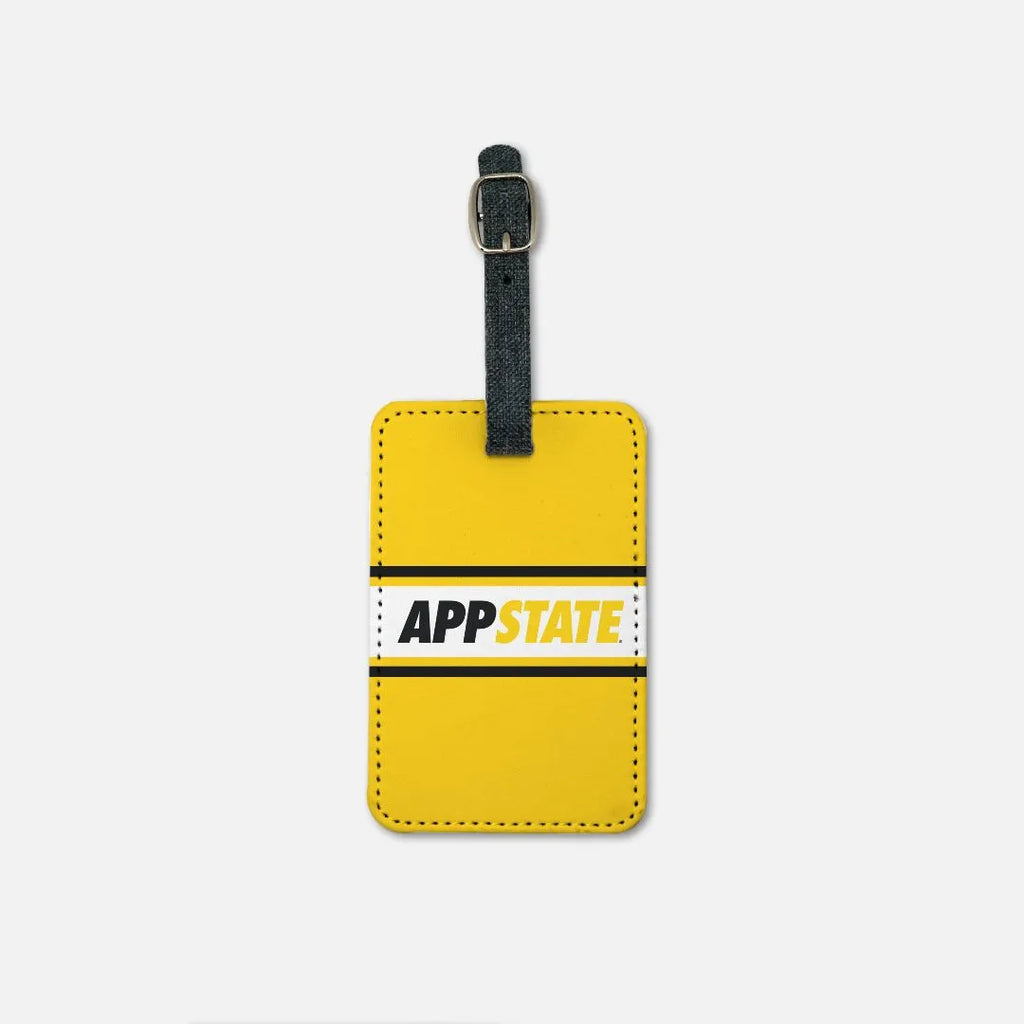 APP STATE (Set of 2) Luggage Tags - Gold | Suitcase Bookbag Tags Gifts