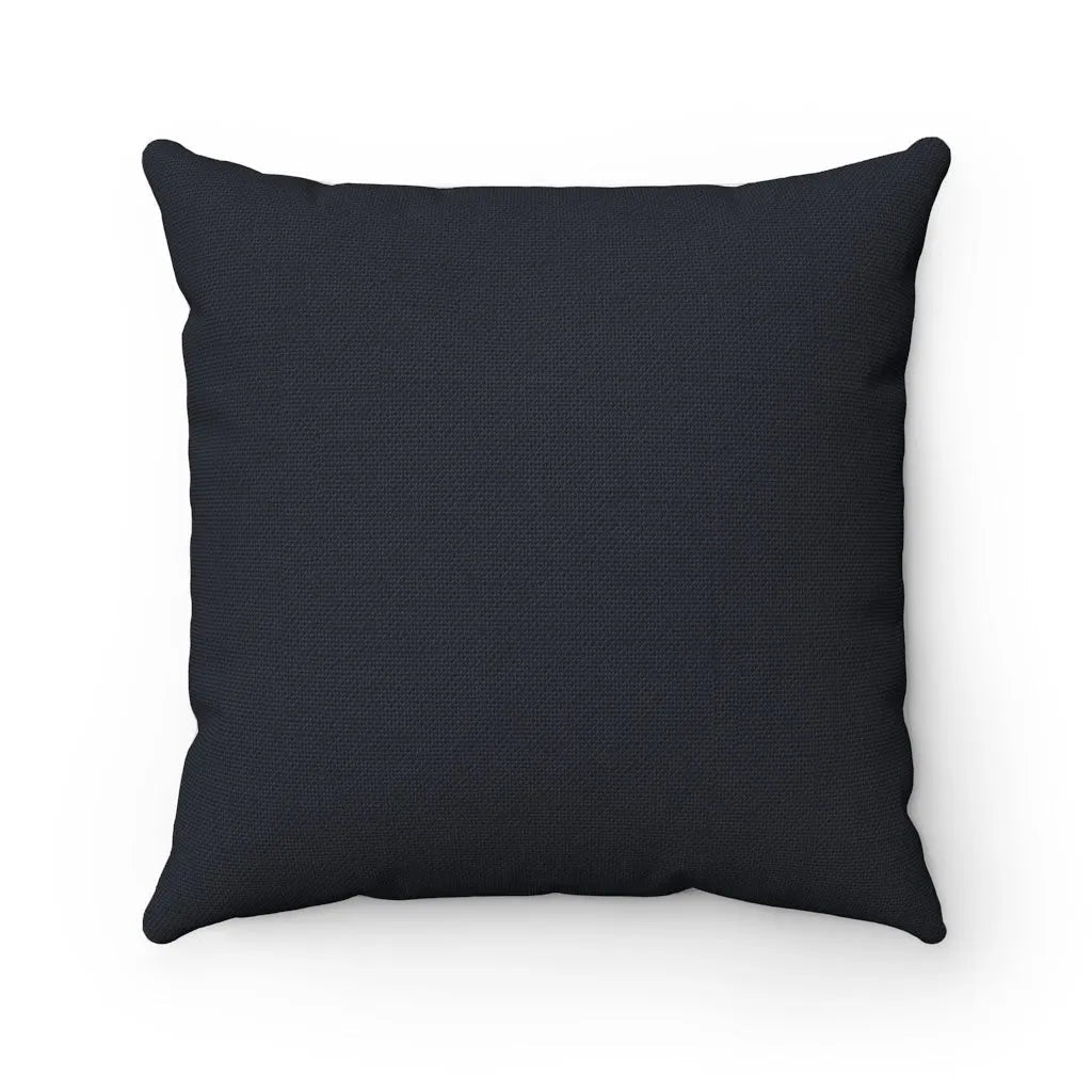 Blue Beach Hut Throw Pillow Cover - Festive Fit Home