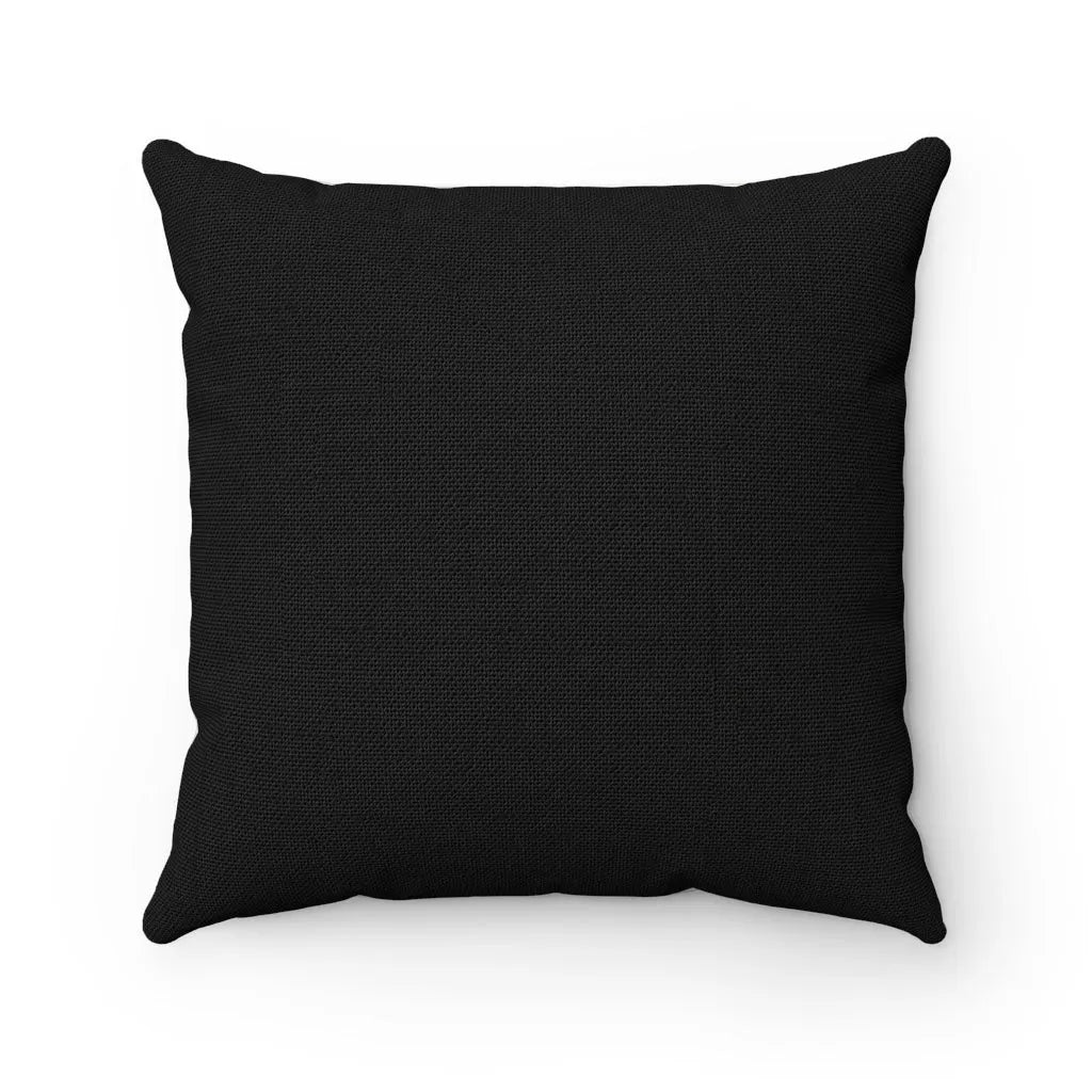 Bunny Silhouette Pillow Cover (Black | Right) - Festive Fit Home