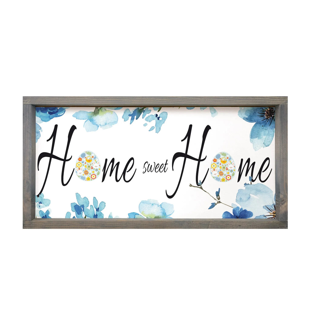 Easter Sign - Home Sweet Home - 12"x24" - Festive Fit Home