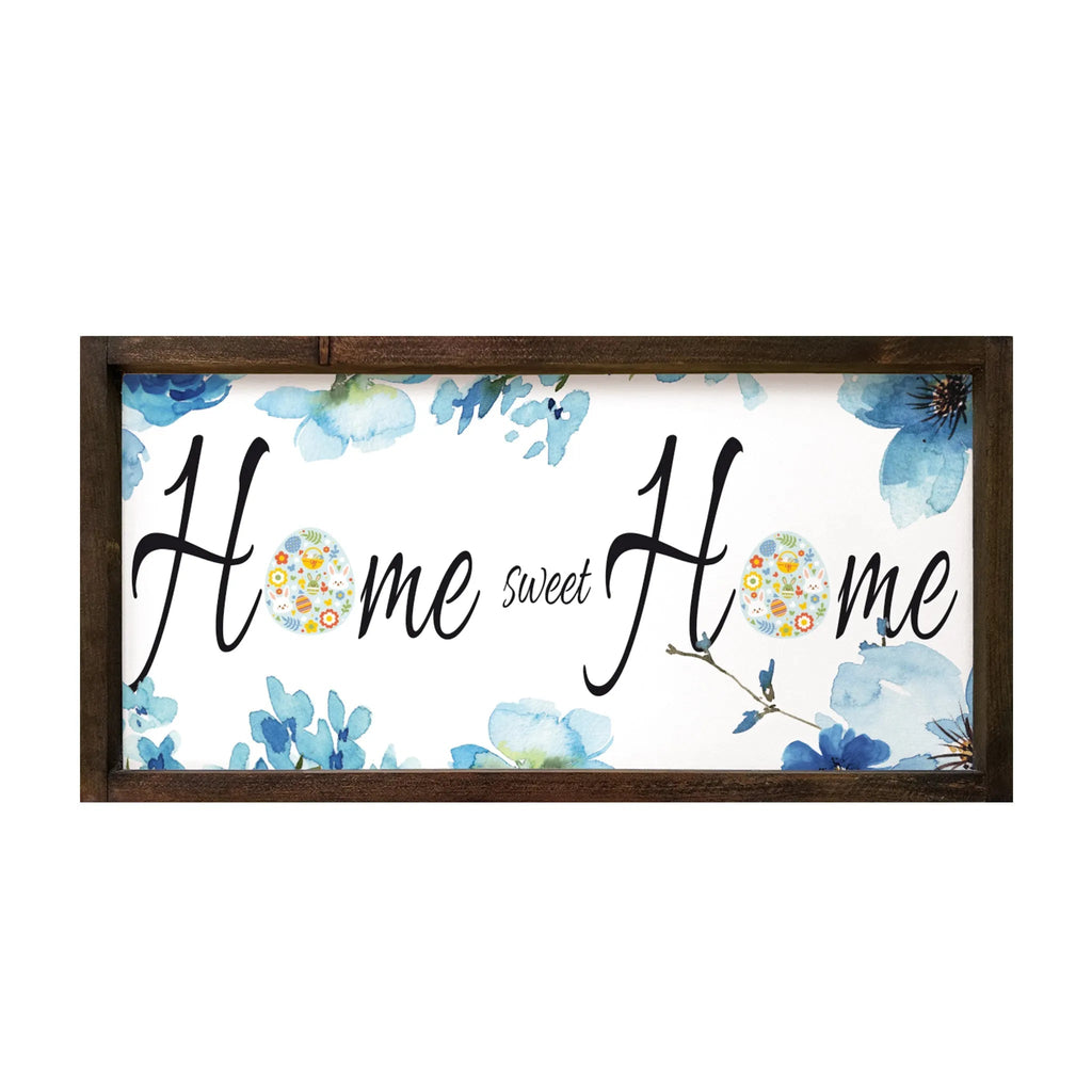 Easter Sign - Home Sweet Home - 12"x24" - Festive Fit Home