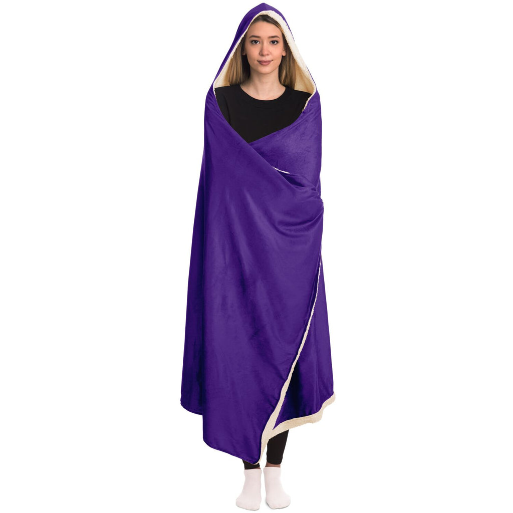 Kansas State University Retro Hooded Blanket 60"x80" | Official Gifts and Decor | Festive Fit Home