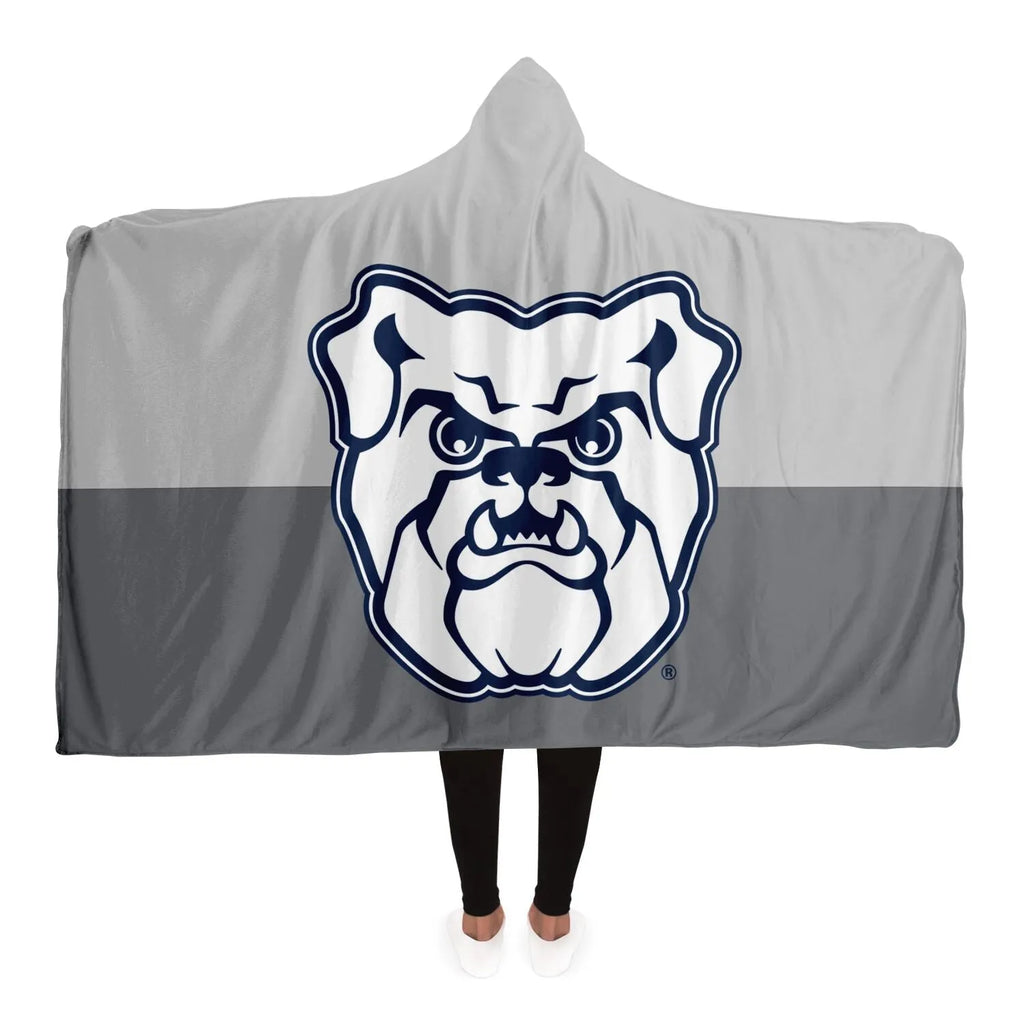 Butler University Color Split Large Hooded Blanket 60"x80" | Gifts | Official Merchandise | Festive Fit Home