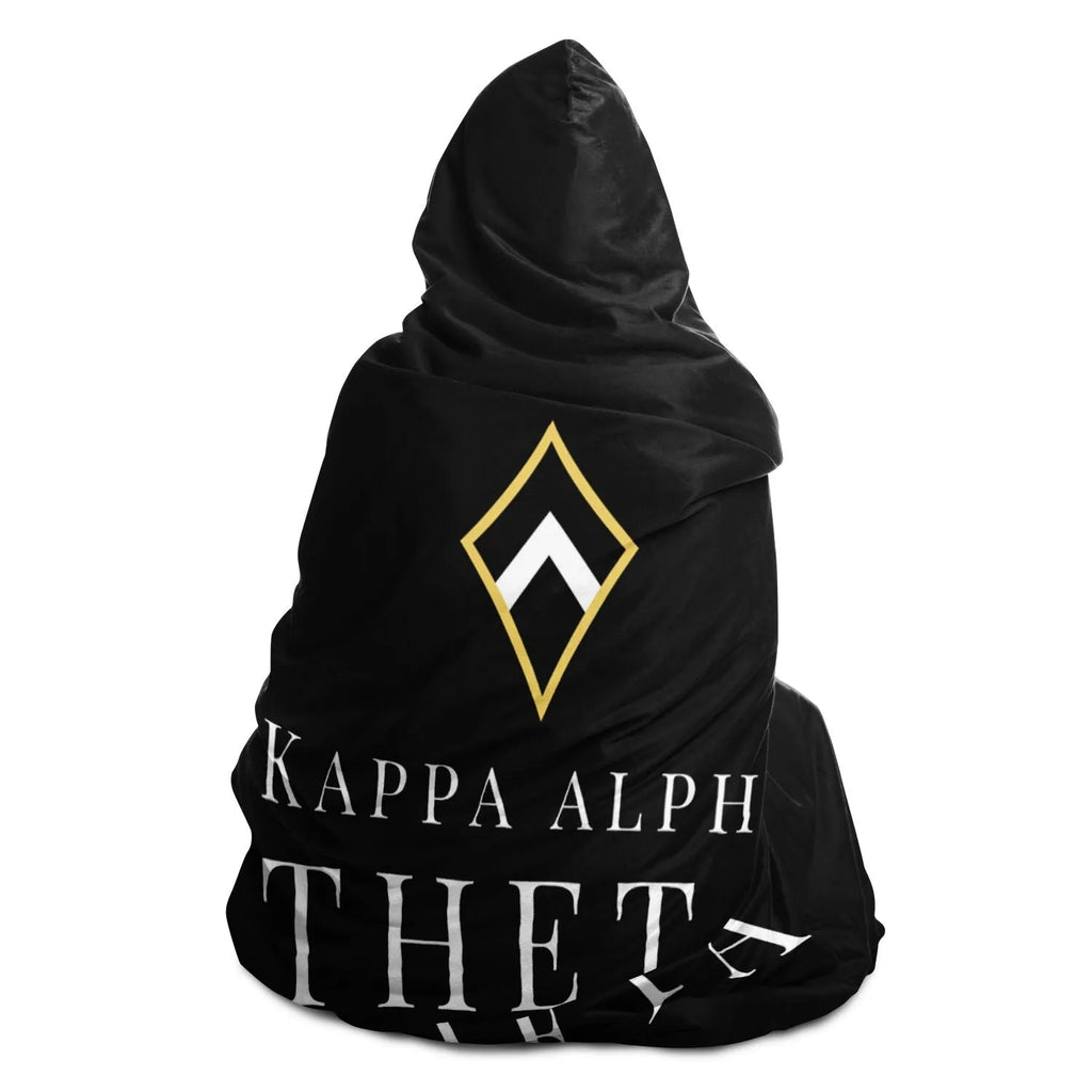 Kappa Alpha Theta Traditional Hooded Blanket, Official Theta Gift Shop