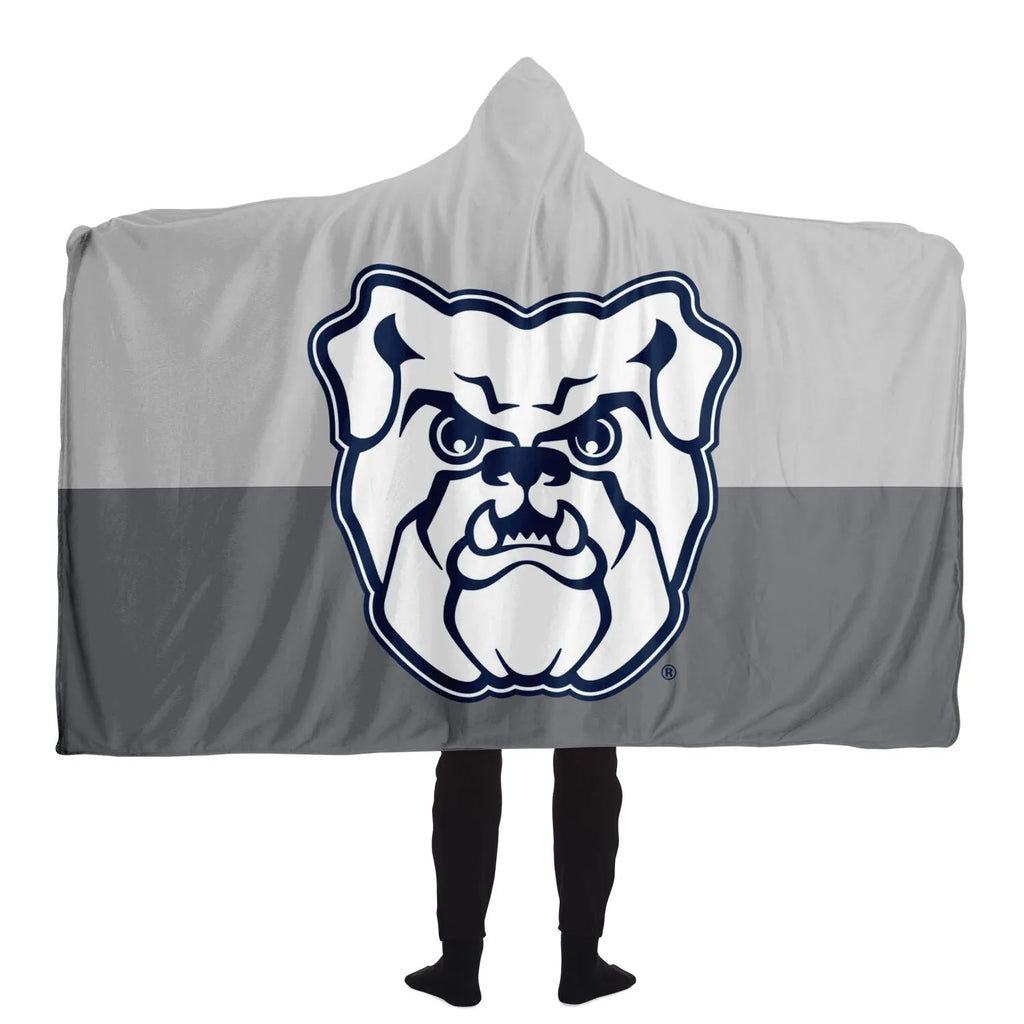 Butler University Color Split Large Hooded Blanket 60"x80" | Gifts | Official Merchandise | Festive Fit Home