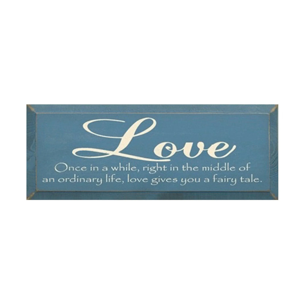 Love Farmhouse Wood Sign - 7"x18" - Festive Fit Home