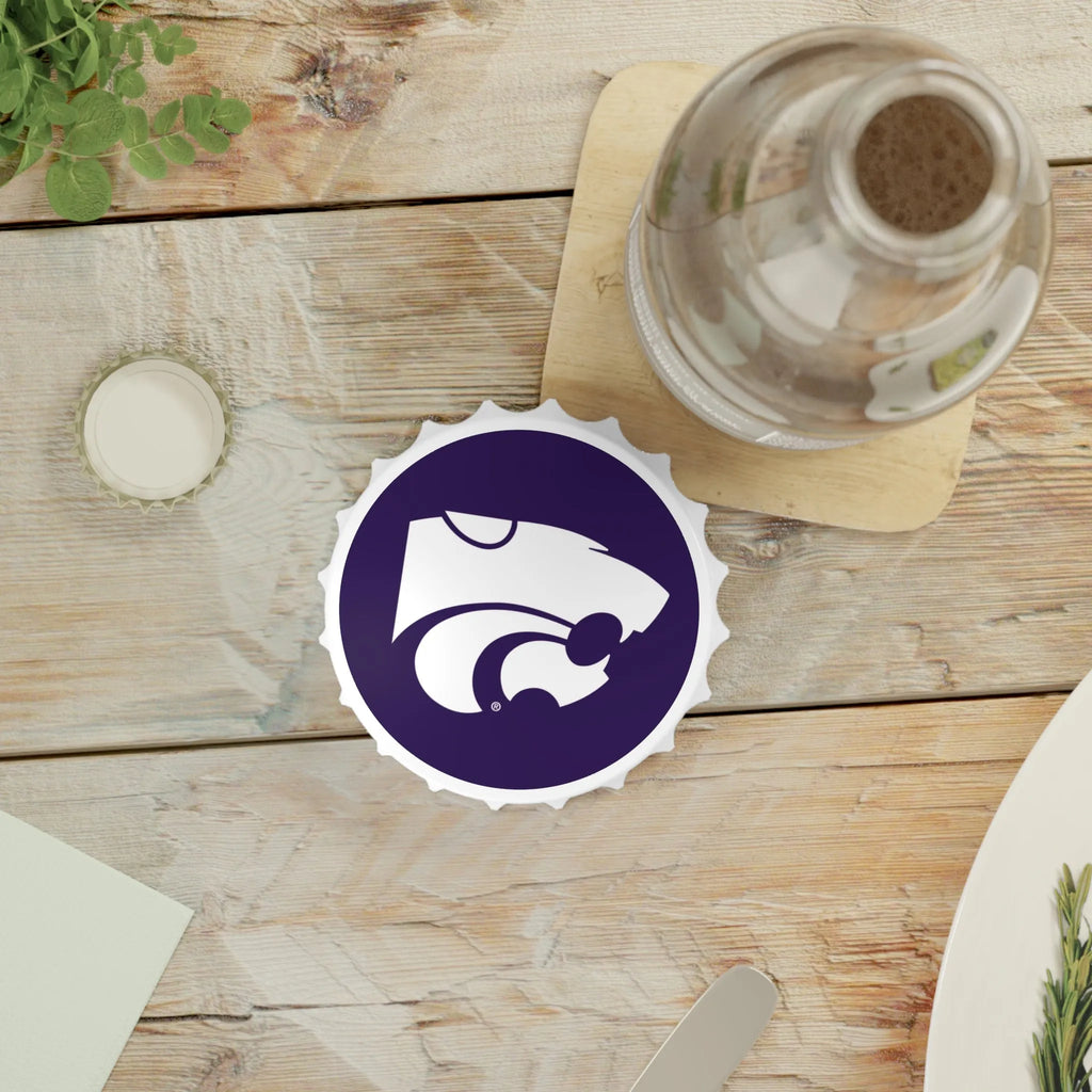 Kansas State University Magnetic Bottle Opener  | Custom Gifts | Official Accessories